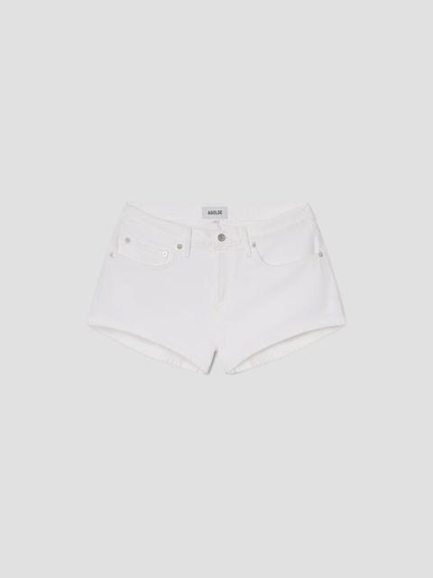 LOW RISE PARKER SHORT IN MARSHMALLOW