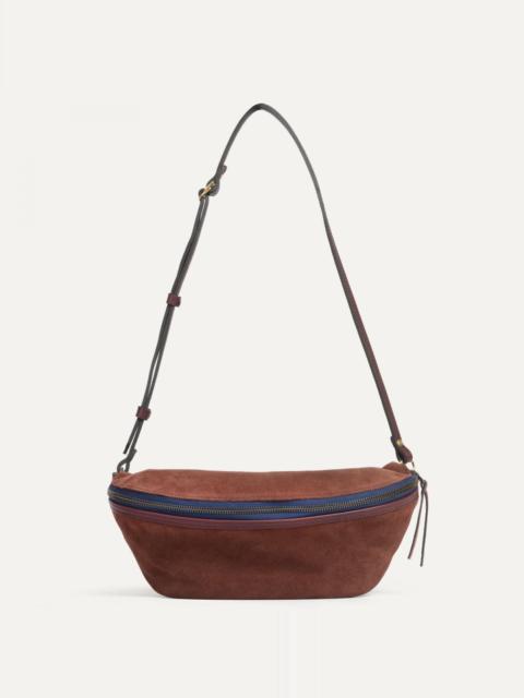 BEA BELT BAG / SUEDE  -  RUBY BROWN