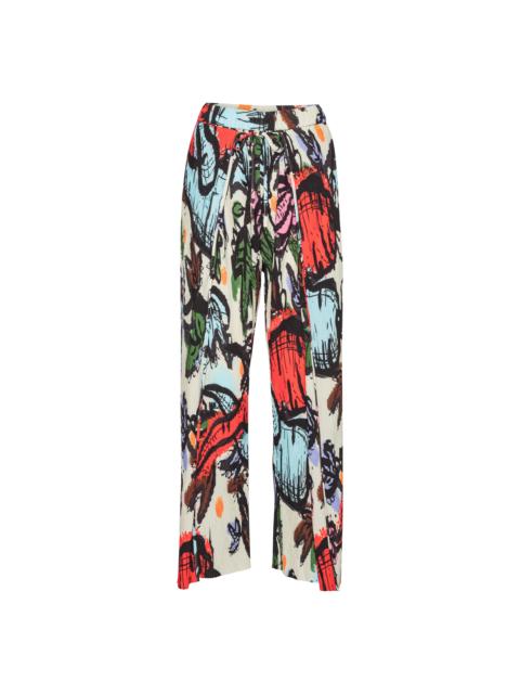 FOLD PLISSÉ PANTS - CARROTS