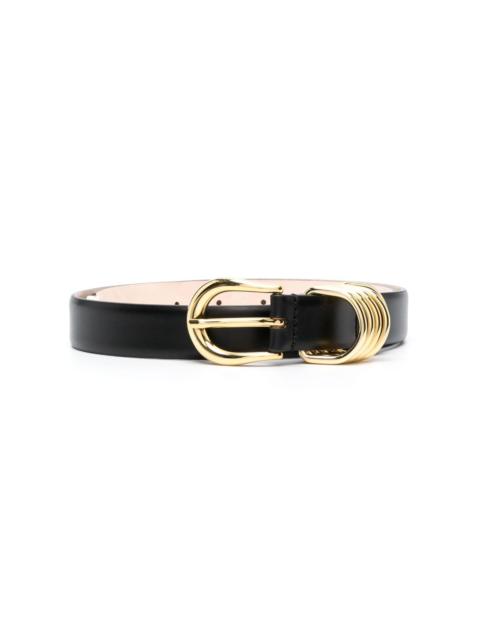 Hollyhock leather belt