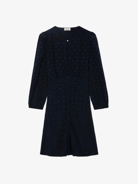 Rhodri Silk Jacquard Dress