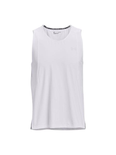 Under Armour Iso-Chill Run Laser Tank 'White' 1372300-100
