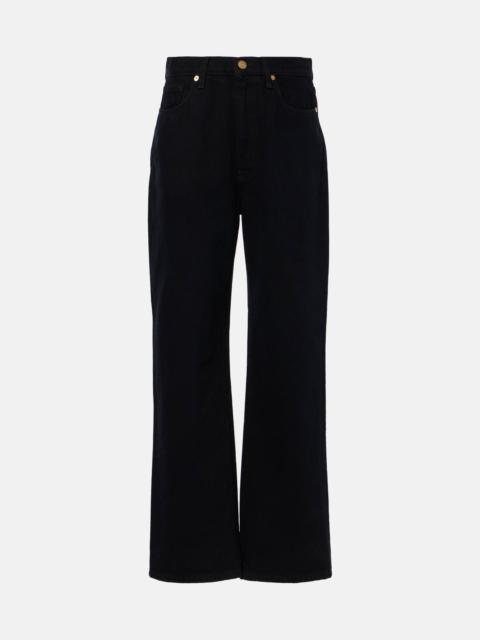 Sade mid-rise straight jeans