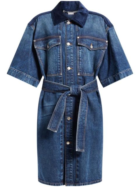 denim shirt dress