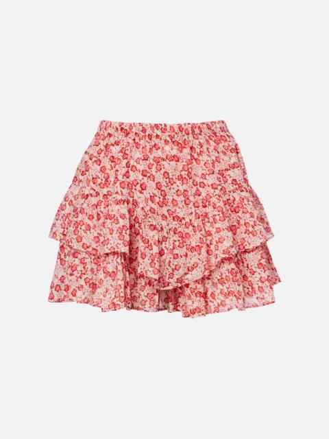 Jocadia floral cotton skort