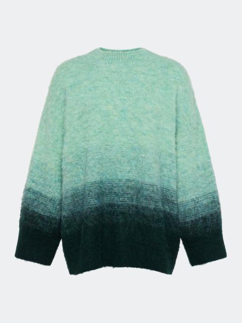 Leith Ombre Sweater In Ocean Ombre
