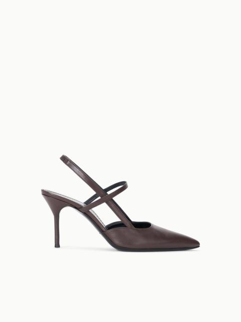 STAUD SEBASTIAN HIGH HEEL SLINGBACK ESPRESSO