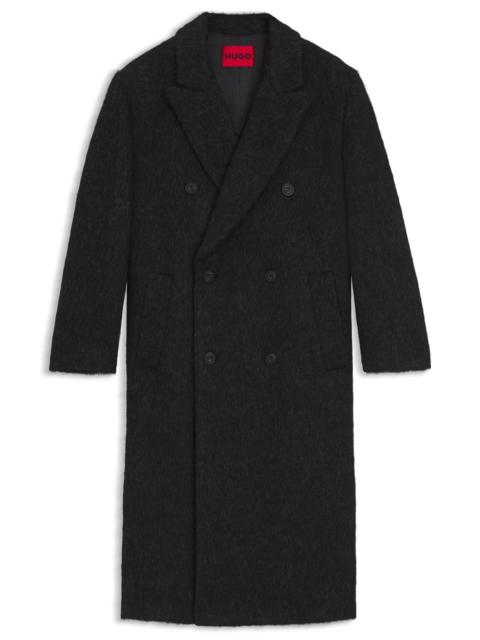 DOUBLE-BREASTED COAT IN A RELAXED FIT