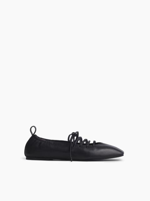 Sophia Leather Ballet Flats