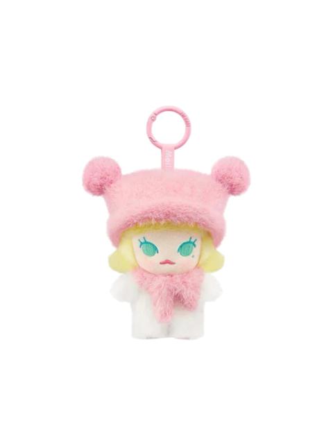 Pop Mart POP BEAN Fluffy & Cozy Series MOLLY Snug Knit Hat Plush Pendant