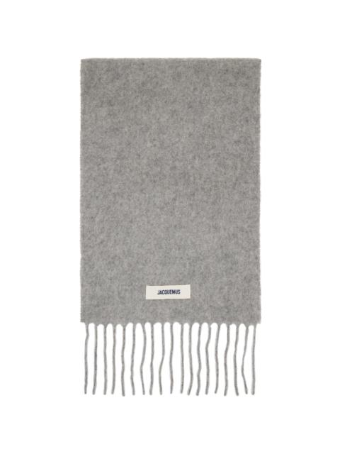 Gray 'The Carro' Scarf