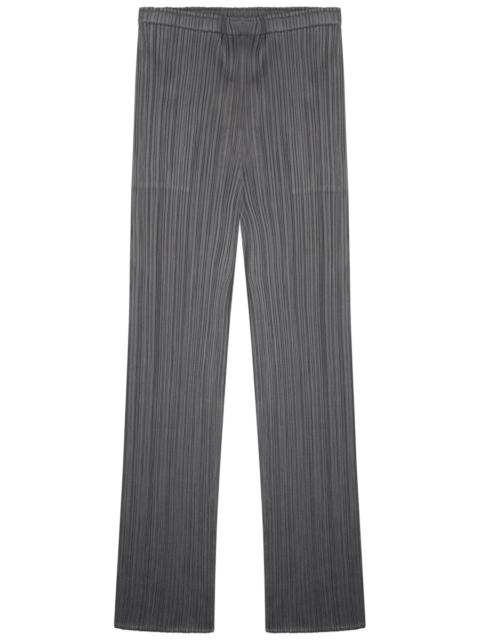 Pleats Please Issey Miyake Women Straight Trousers