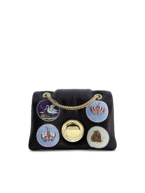 mini Airbag Micromosaic-print shoulder bag