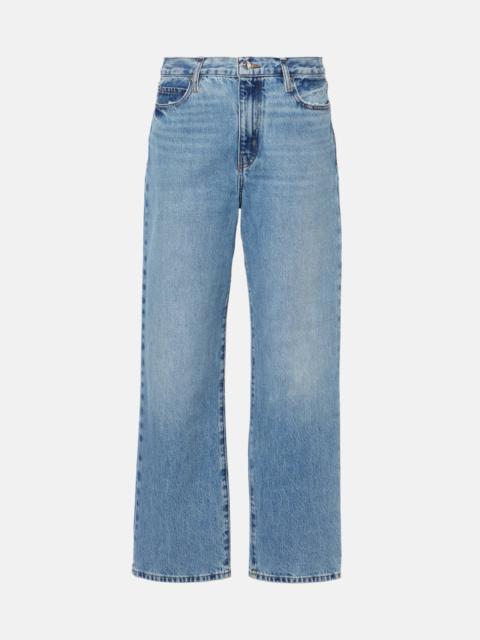 Le Jane cropped straight jeans