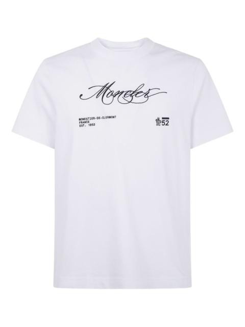 script-logo cotton T-shirt
