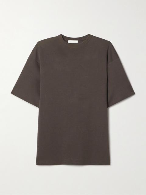 Dwyn Wool And Cotton-blend T-shirt