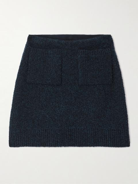 Wool-blend Bouclé Mini Skirt