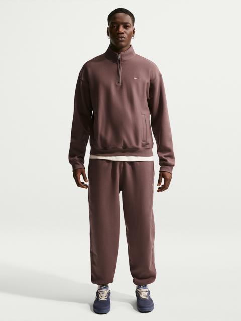 Nike Solo Swoosh Men's Cuffed Fleece Pants