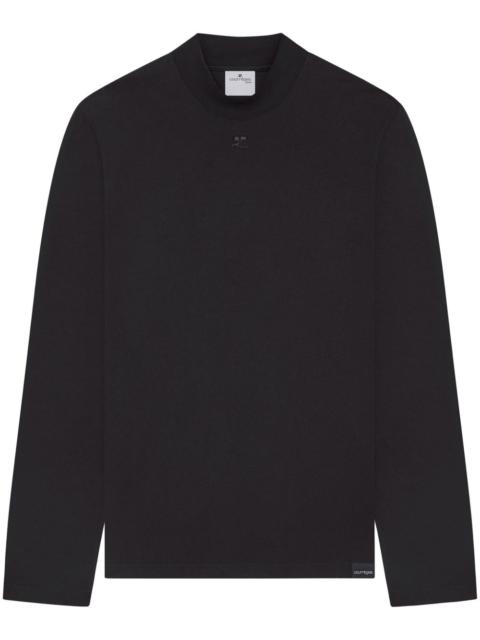 Volcano logo-appliqué sweatshirt