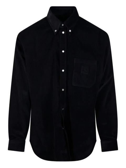 Fendi Corduroy Pocket Shirt