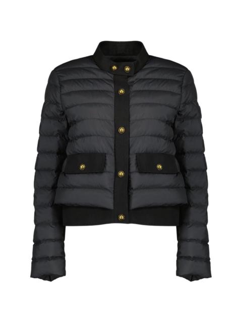 black puffer jacket