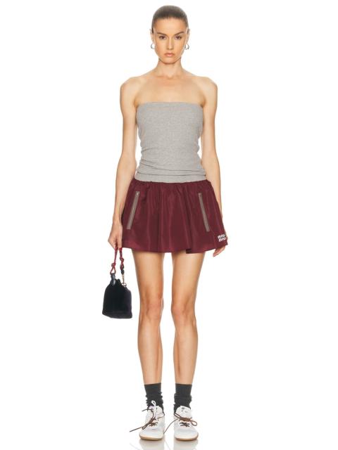 Strapless Mini Dress