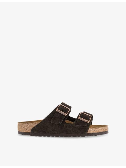 Arizona Two-Strap Leather Sandals