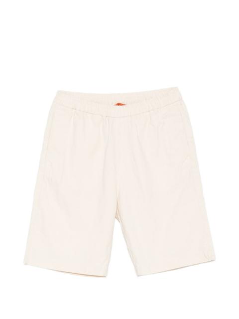 elasticated-waistband shorts
