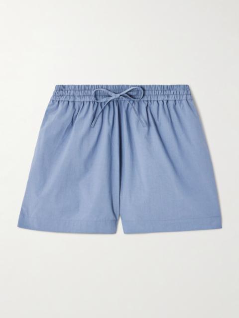 + Net Sustain Organic Cotton-poplin Shorts