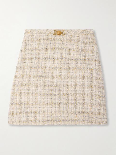 Cotton-blend Tweed Mini Skirt