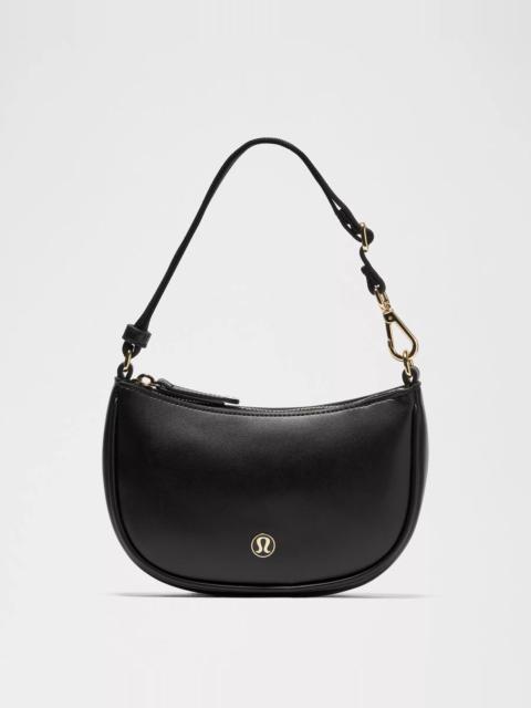 City Essentials Mini Shoulder Bag Smooth Leather Alternative