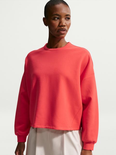 Nike 24.7 ImpossiblySoft Women's Dri-FIT Oversized Crew-Neck Top