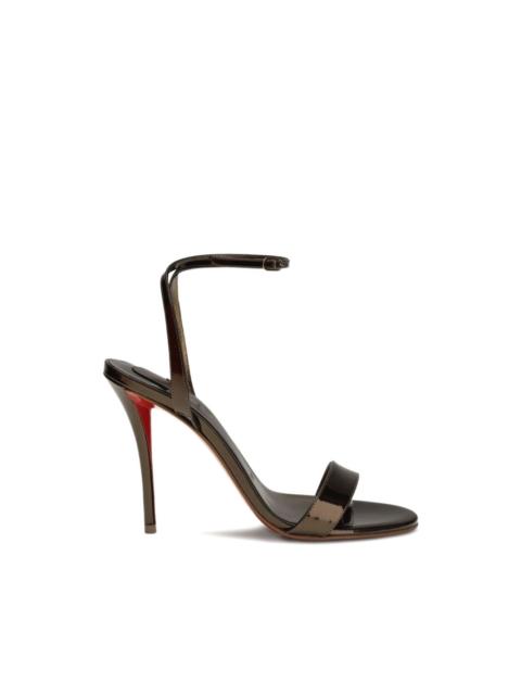 100mm Miss Z ankle strap sandals