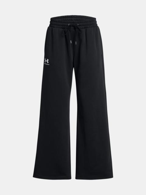 Women's UA Icon Fleece Wide Leg Pants