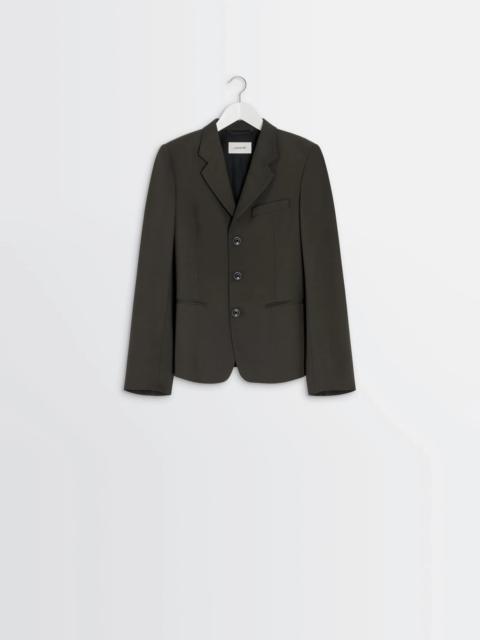 SINGLE-BREASTED FITTED TAILORED JACKET