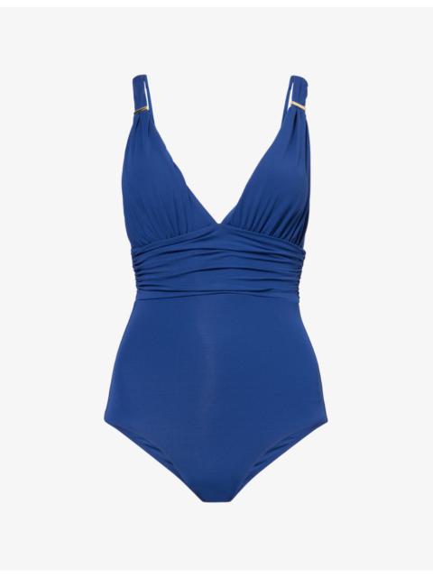 Panarea V-Neck Swimsuit