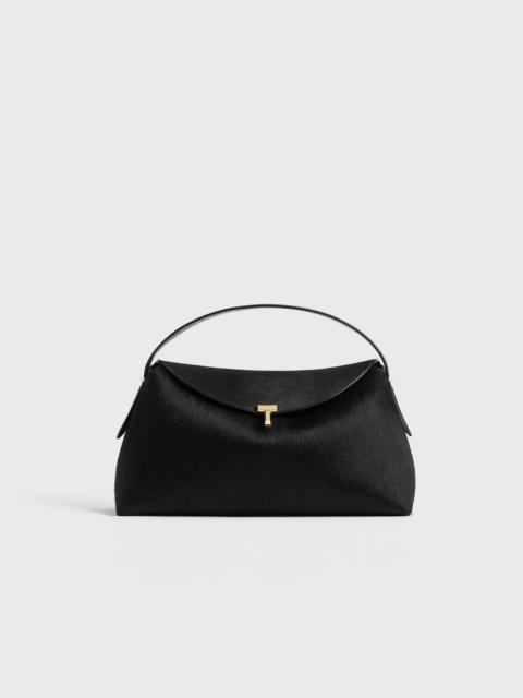 T-lock pony hair top handle black