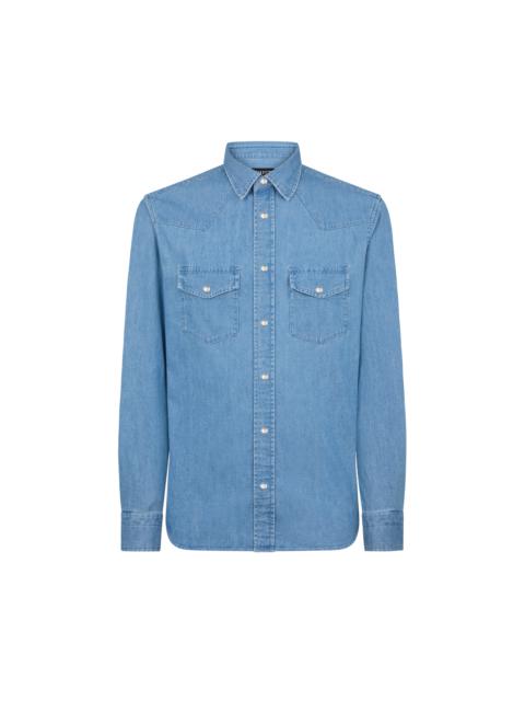 DENIM WESTERN SHIRT