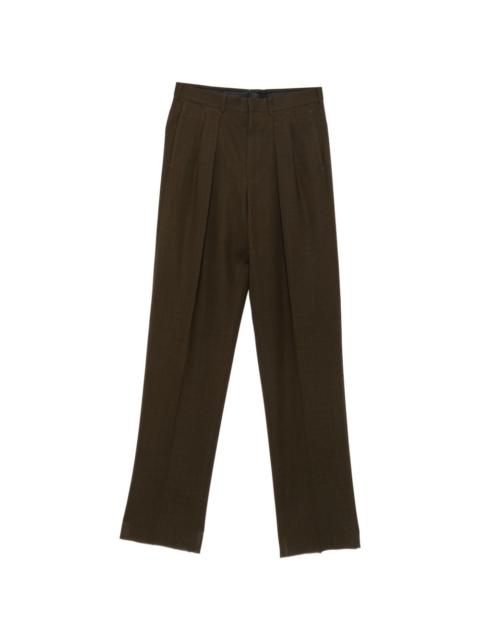 pleated trousers