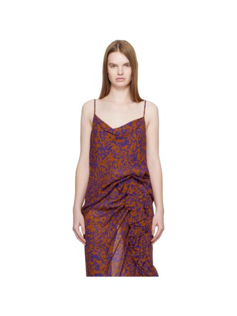 Purple & Orange Pattern Camisole