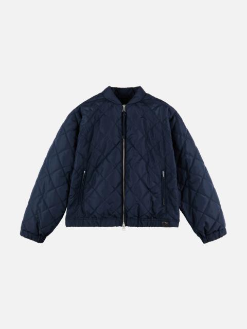 Quilted Bomber Jacket