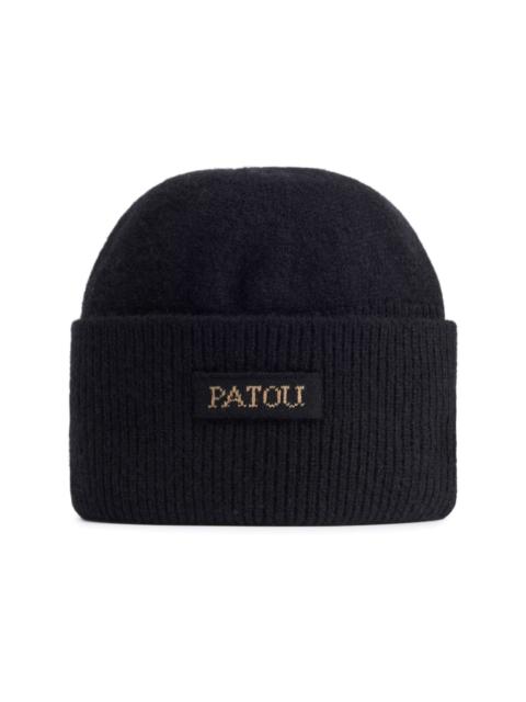 logo-patch beanie