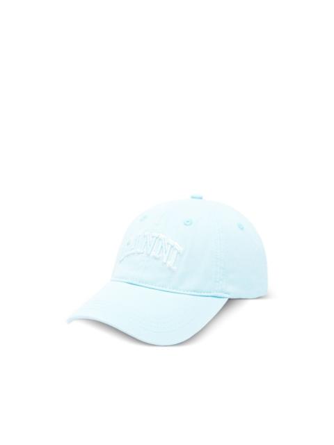 logo-embroidered cap hat
