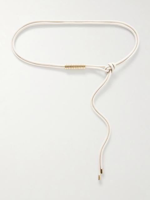 Lowell Embellished Leather Belt