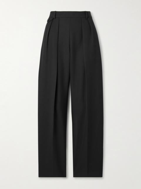 Dugan Pleated Wool Tapered Pants