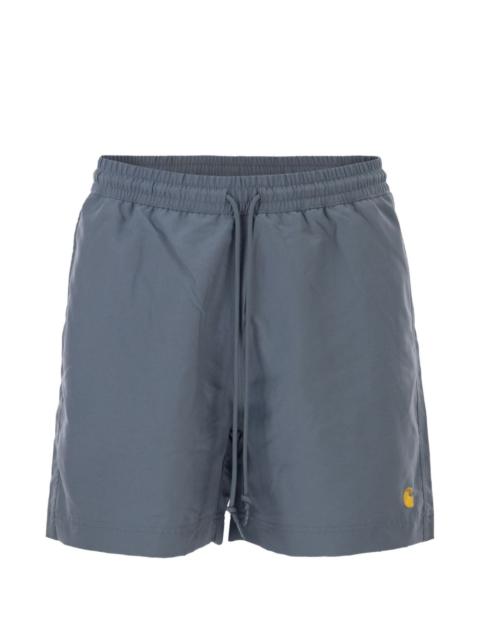 Chase embroidered logo swim shorts