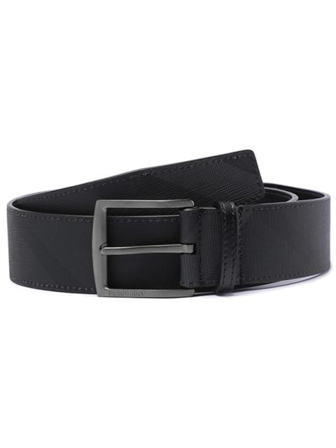 Burberry Striped Belt Black/Gray