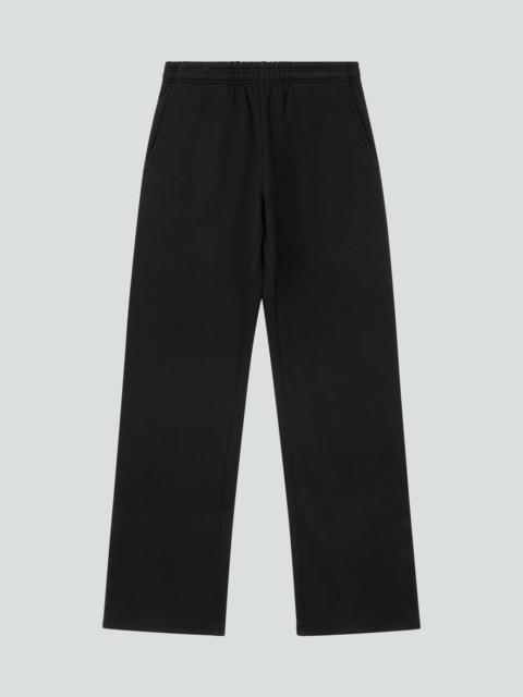STRAIGHT LEG SWEATPANT BLACK