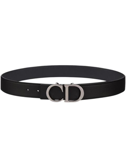 Dior Belt Reversible CD Icon Black/Blue