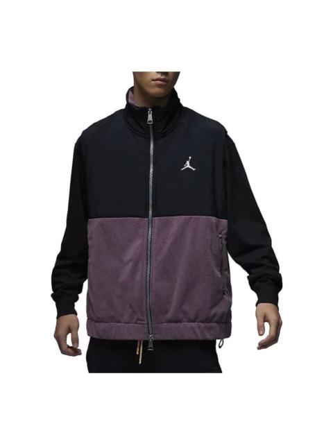 Air Jordan Essentials Winter Vest 'Black Purple' FD8629-011